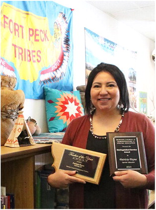 Wolf Point’s Payne Earns  State Teaching Awards