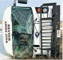 Major Injuries Avoided In Bus Accident