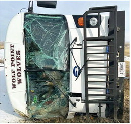 Major Injuries Avoided In Bus Accident Major Injuries Avoided In Bus Accident
