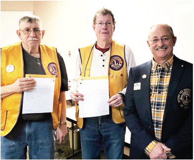 Lions Club Salutes Members