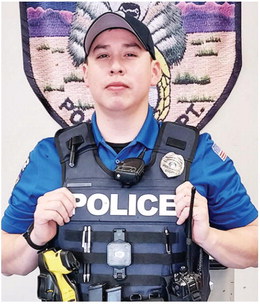 New Officer Enjoys Role In Wolf Point