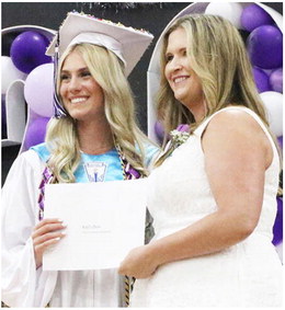 Culbertson Students Receive Scholarships During Graduation