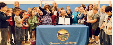 Governor Joins Students To Designate  Huckleberry As Montana’s State Fruit