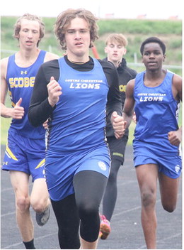 Lustre Christian Rolls To District Track Championship