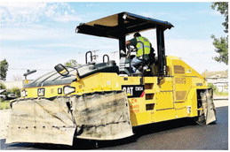 Crews Continue With Asphalt Paving