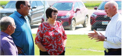 Governor Makes Visit To Culbertson Governor Makes Visit To Culbertson