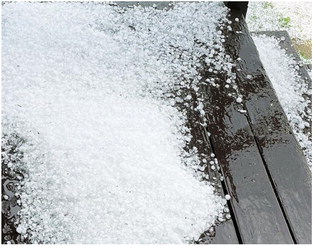 Quarter Size Hail Strikes Culbertson During Storm Quarter Size Hail Strikes Culbertson During Storm