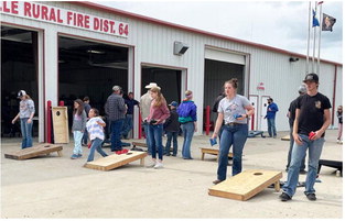 Bainville Holds Cornhole Tournament Bainville Holds Cornhole Tournament