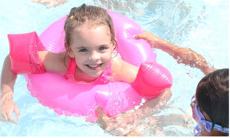 Residents Find Cool Place At Pool During Busy Summer Months