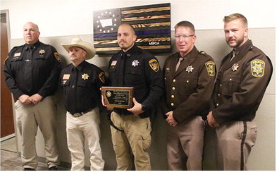 Deputy Receives Valor Award Deputy Receives Valor Award
