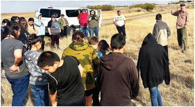 Field Trip Highlights Bison, Cultural Sites