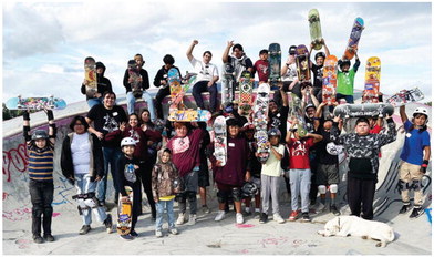 Canku Project Holds Skateboard Clinic Canku Project Holds Skateboard Clinic