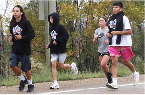 Students Take Part In Red Ribbon Run Students Take Part In Red Ribbon Run