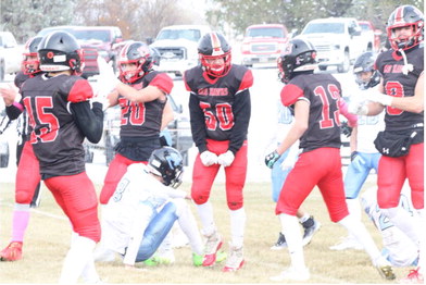 Red Hawks Stop Shield Valley For Playoff Victory