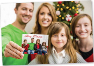 Snap a great  Christmas card photo