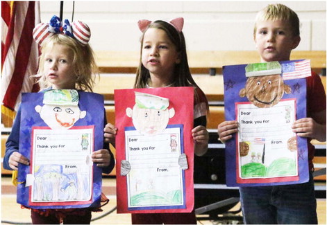Bainville Students Salute Veterans Bainville Students Salute Veterans