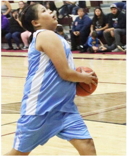 Wolf Point, Frazer Girls Battle In Junior High Basketball Action