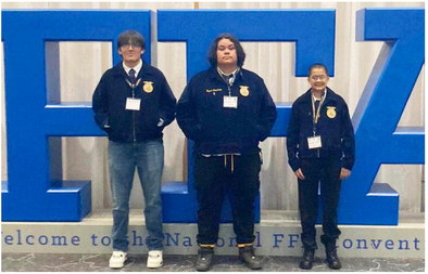 Poplar Students Make History By Attending FFA Convention