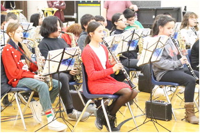 Northside Students Play Tunes For Audience Members