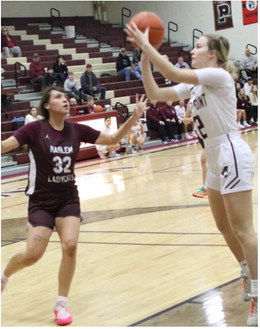 Lady Wolves Fall Against Harlem Squad