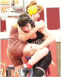 Area Wrestlers Compete During Mixer In Poplar Area Wrestlers Compete During Mixer In Poplar