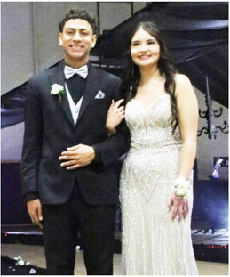 Wolf Point High School Students Celebrate Prom