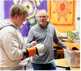 Sheridan Electric’s Sansaver Visits Classroom Sheridan Electric’s Sansaver Visits Classroom