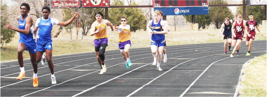 Area Athletes Compete At Scobey Invitational  Track Meet In Wolf Point Saturday, April 13