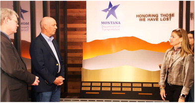 Governor, Montana Department Of Transportation Dedicate Employee Memorial Governor, Montana Department Of Transportation Dedicate Employee Memorial