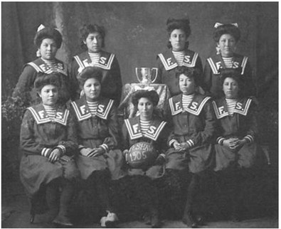 1904 Fort Shaw Girls Basketball Team