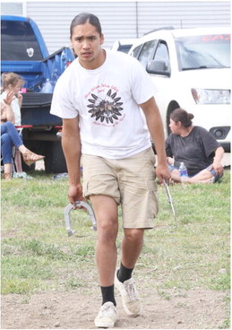 Pitchers Take Part In Wild West Days’ Horseshoe Tournament