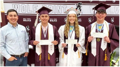 Opportunity Bank Contributes $5,500 In Scholarships To Wolf Point Graduates Opportunity Bank Contributes $5,500 In Scholarships To Wolf Point Graduates