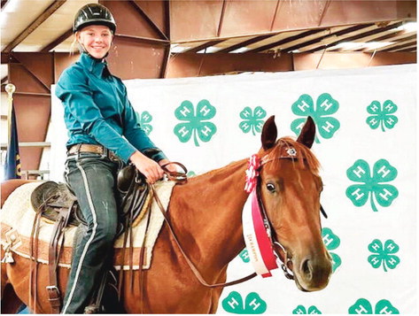Powell Places At State Horse Show