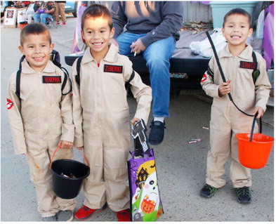 Trunk Or Treat Event Attracts Many Participants On Halloween