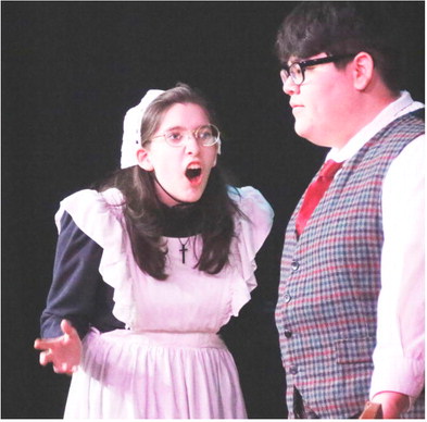Wolf Point High School Students Deliver In Scary Performance