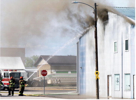 Structure Fire Strikes On Mother’s Day