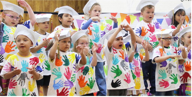 Young Students Graduate From Pre-school At Southside School