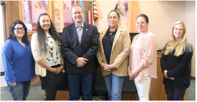 U.S. Attorney Visits With Officials In Poplar