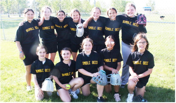 Wolf Point’s 2025 Bumble Bee Softball Teams