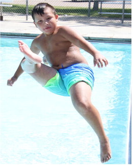 Fun at the pool
