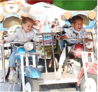 Youngsters Love Carnival Rides