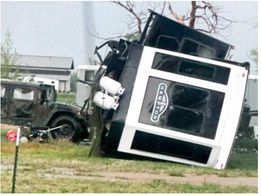 Strong Storm Strikes Fort Peck Area