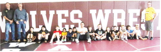 Camp Takes Place In Wolf Point’s New Wrestling Room