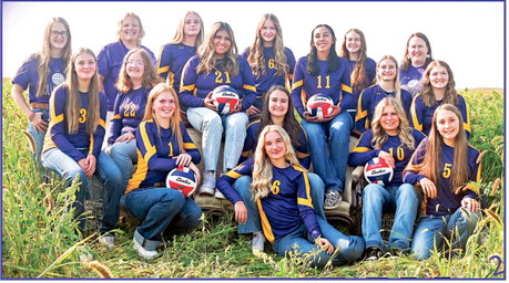 Culbertson Cowgirls Volleyball