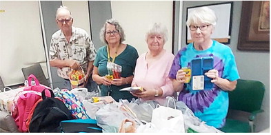 Wolf Point Optimists Present Donated Items To Local Schools Wolf Point Optimists Present Donated Items To Local Schools
