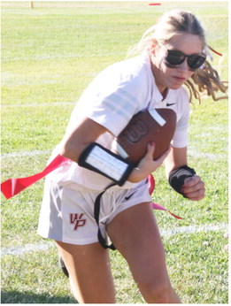 Lady Wolves Win Divisional Flag Football Championship