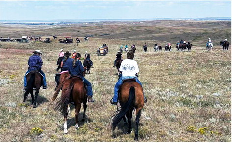 Wagon Train Pulls 80 Attendees