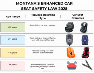 New Car Seat Law  Begins In Montana Oct. 1