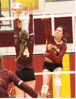 Wolf Point Upends Poplar In Conference Volleyball Action