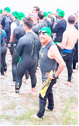 Ricker Competes In Ironman Triathlon